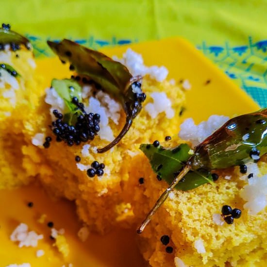 Instant Khaman Dhokla Recipe