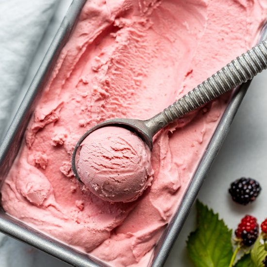 Blackberry Ice Cream