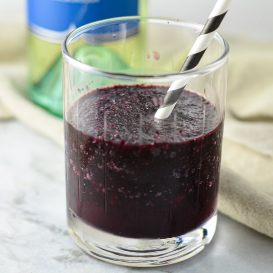 Blueberry Wine Slush