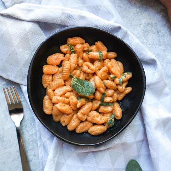 Spicy Sweet Potato Gnocchi