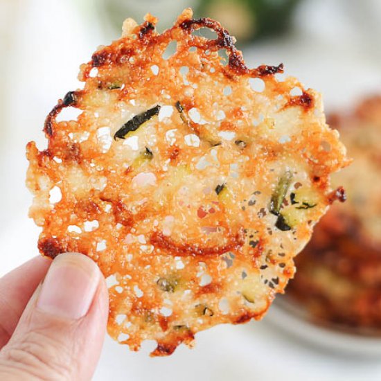 Parmesan Zucchini Chips