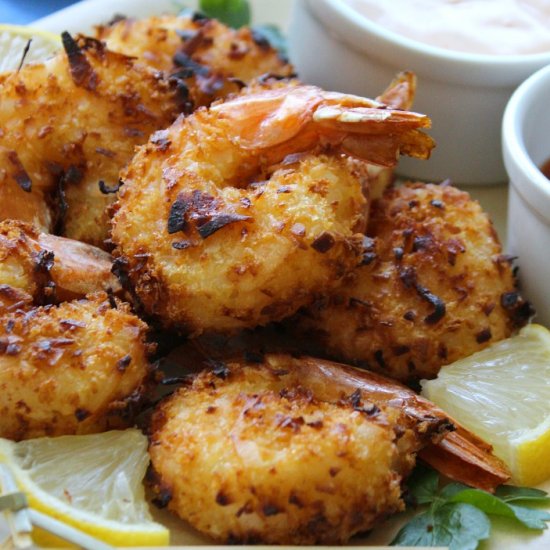 Air Fryer Coconut Shrimp