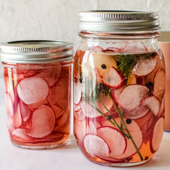 Pickled Radishes