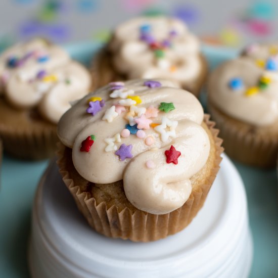 Vegan Funfetti Cupcakes