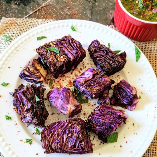 Cabbage Steaks with Chimichurri