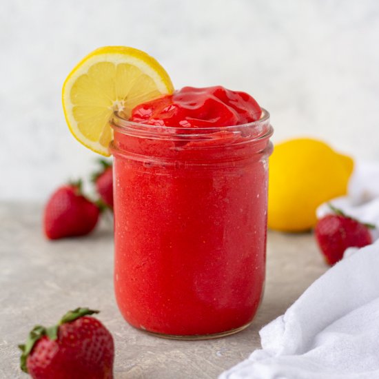 Strawberry Lemonade Slushie