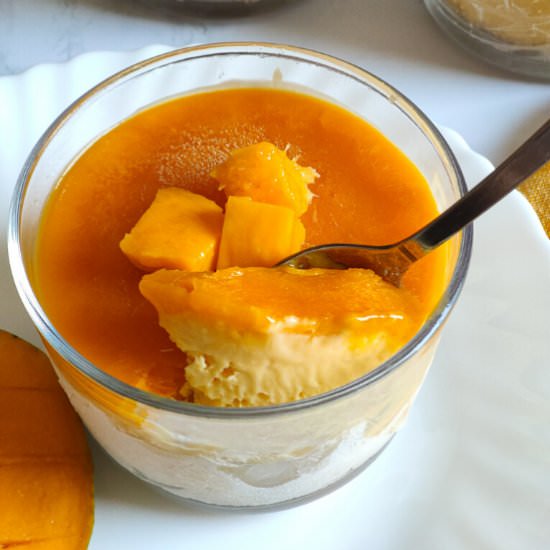 Mango Cheesecake Ice Cream