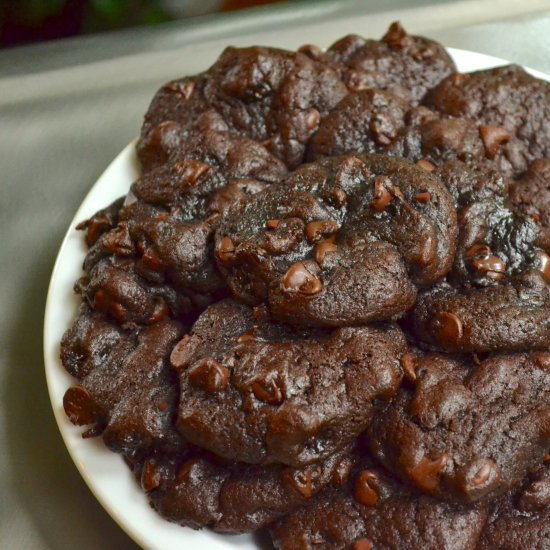 Burgundy Chocolate Cherry Cookies