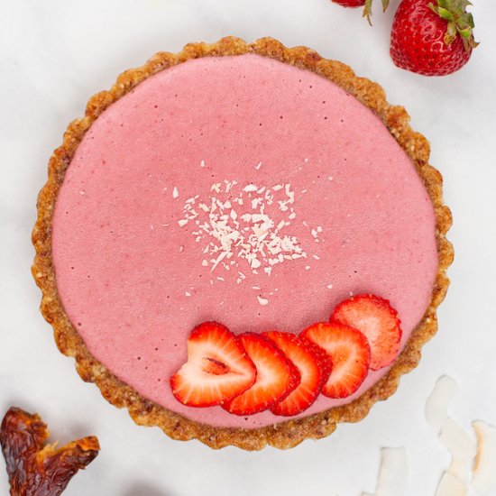 Mini No bake Strawberry Cheesecake