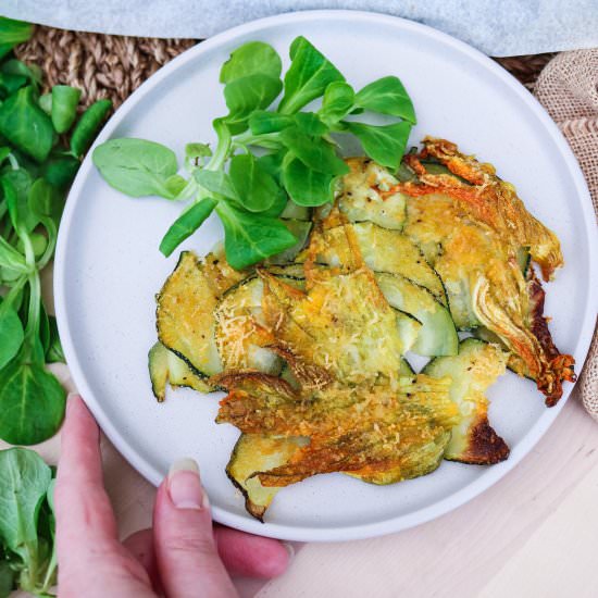 Blossom and Courgette Bake