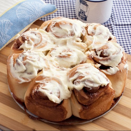 Sourdough Cinnamon Rolls