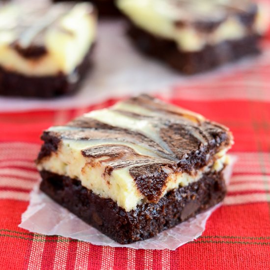 Cheesecake Brownies