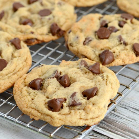 Banana Chocolate Chip Cookies