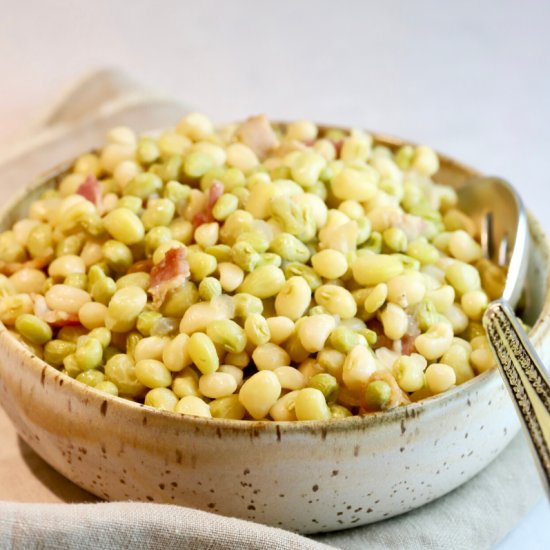 Easy Zipper Peas