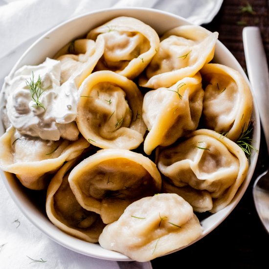 russian meat dumplings – pelmeni