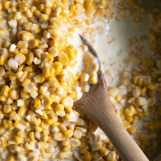 Homemade Creamed Corn