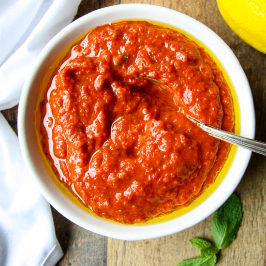 Harissa Paste – Homemade Hot Sauce