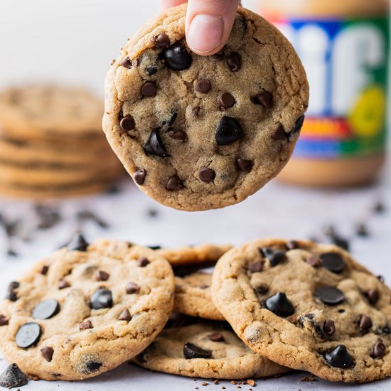 Peanut Butter Espresso Cookies