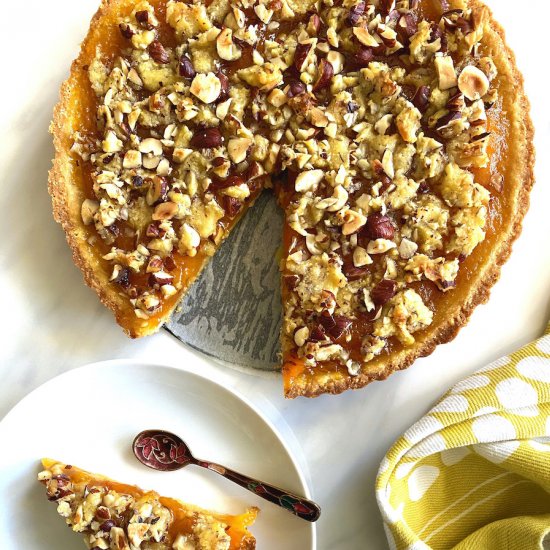 Italian Apricot Jam Crostata