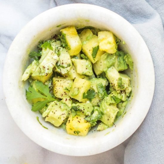 Creamy Avocado & Potato Salad