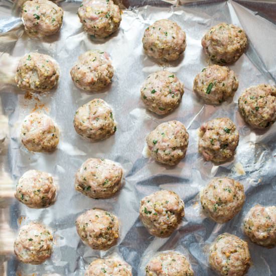 Easy Italian Sausage Meatballs