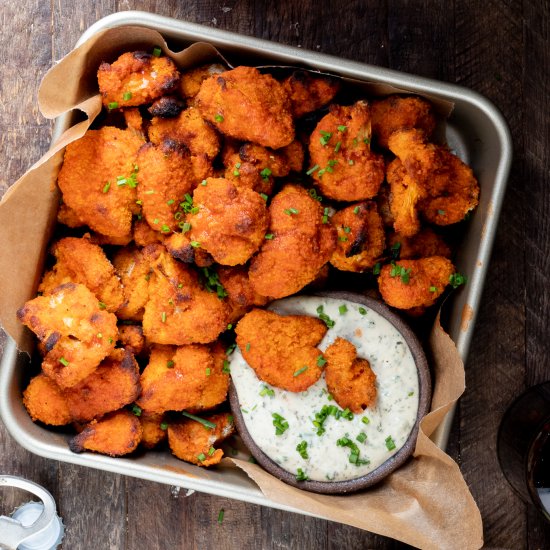 Cauliflower Buffalo Wings