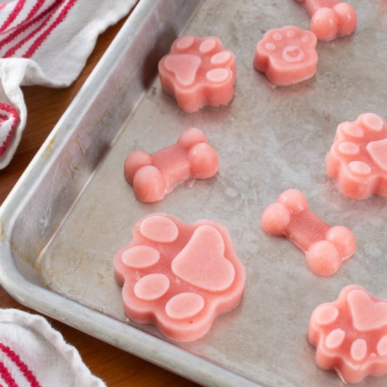 Frozen Watermelon Dog Treats