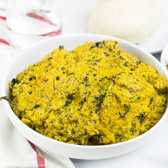 EGUSI WITH BITTER LEAF SOUP