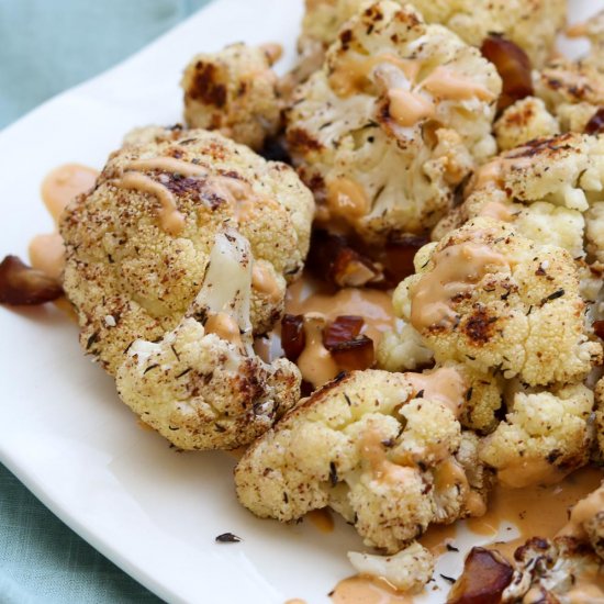 Roasted Za’atar Cauliflower