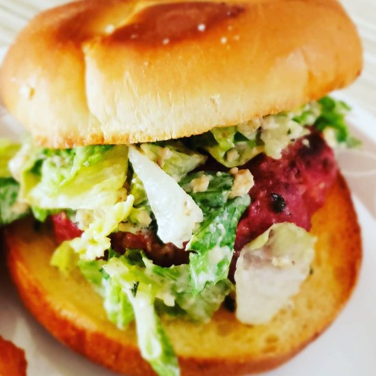 Caesar Salad Burger