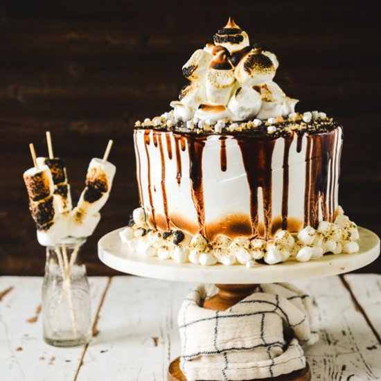 S’mores Layer Cake