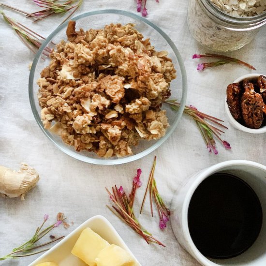 Mango Ginger Granola