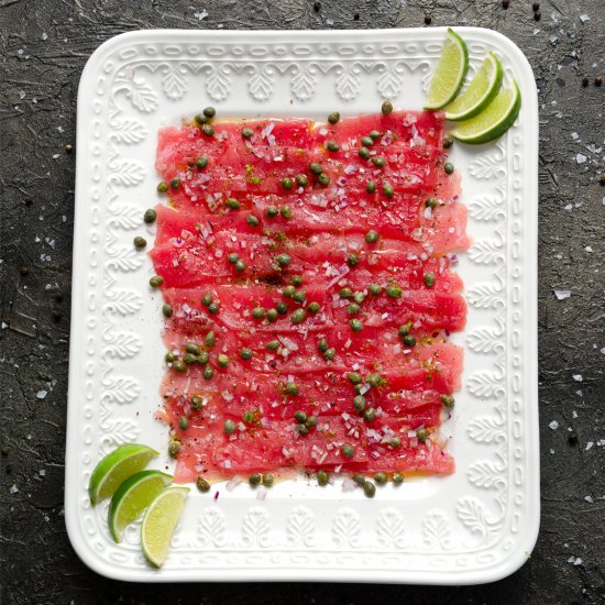 Tuna Carpaccio