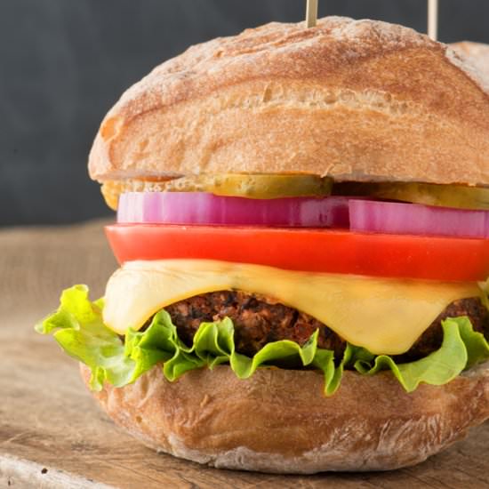 Black Bean Veggie Burger