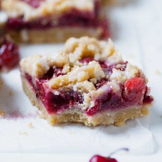 Cherry Chai Breakfast Bars