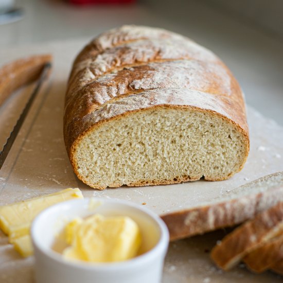 British Bloomer Bread Loaf