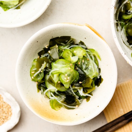 sunomono (japanese cucumber salad)