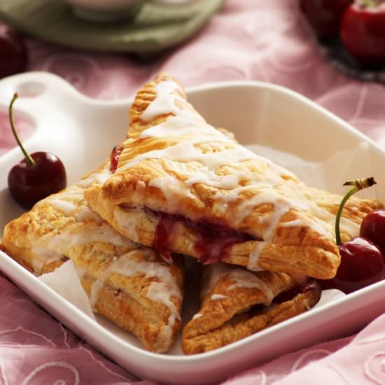 Easy Cherry Turnovers