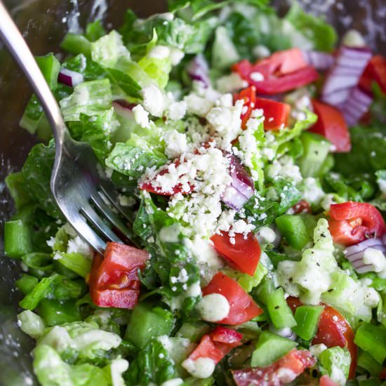 Mediterranean Chopped Salad