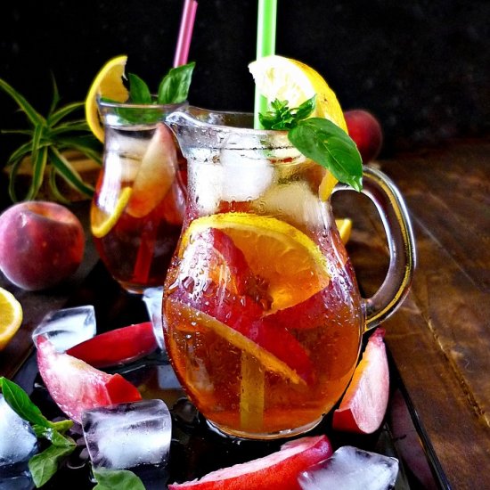 Easy Peach Iced Tea