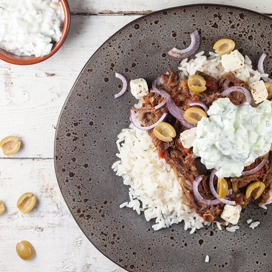 Greek beef stew