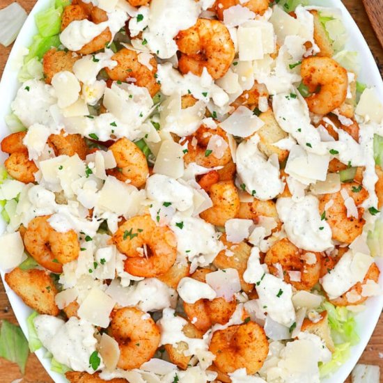 Shrimp Caesar Salad