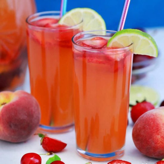 Best Peach Sangria