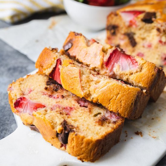 Strawberry Chocolate Chunk Bread