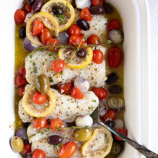 Lemon Baked Cod