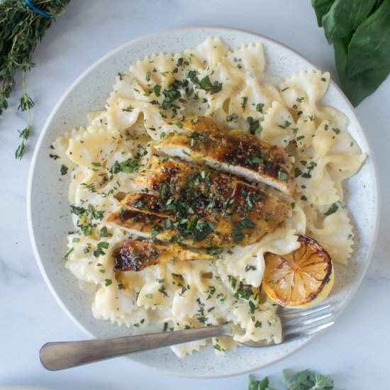 Lemon & Herb Pasta With Chicken