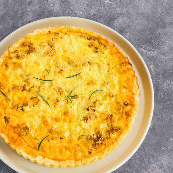 French Chicken Quiche