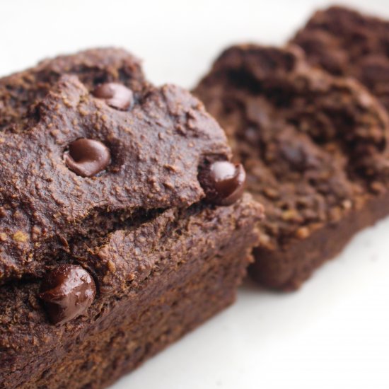 Vegan Chocolate Banana Bread