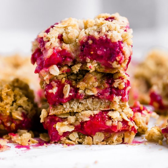 Strawberry Crumble Bars