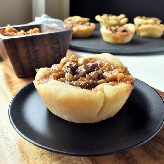 Vegan Butter Tarts w/ Coconut Bac’n